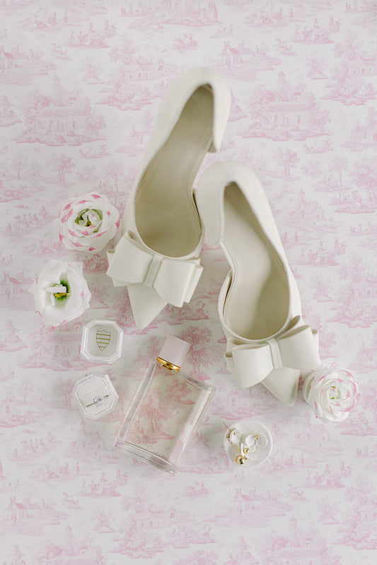 The Vintage Toile Mat! Double Sided, Rollable Styling Surface.