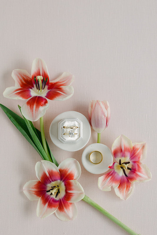 Flat Lay Styling Mat – Double-Sided Photography Backdrop - Soft Pink Linen -Rollable Flat Lay Background – Olive and Oak