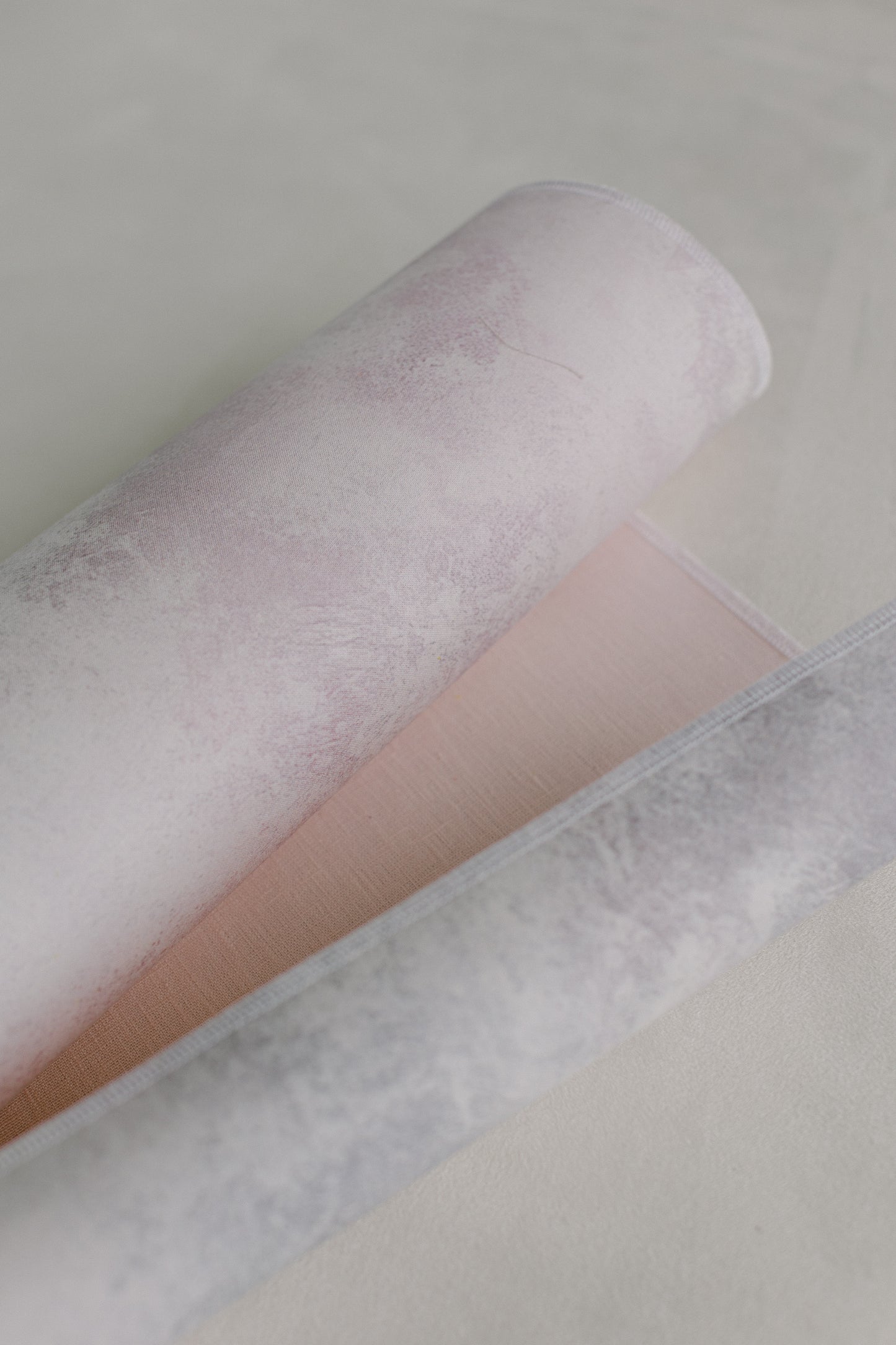 Flat Lay Styling Mat – Double-Sided Photography Backdrop - Blush Reverie Artisan Palette Mat -Rollable Flat Lay Background – Olive and Oak