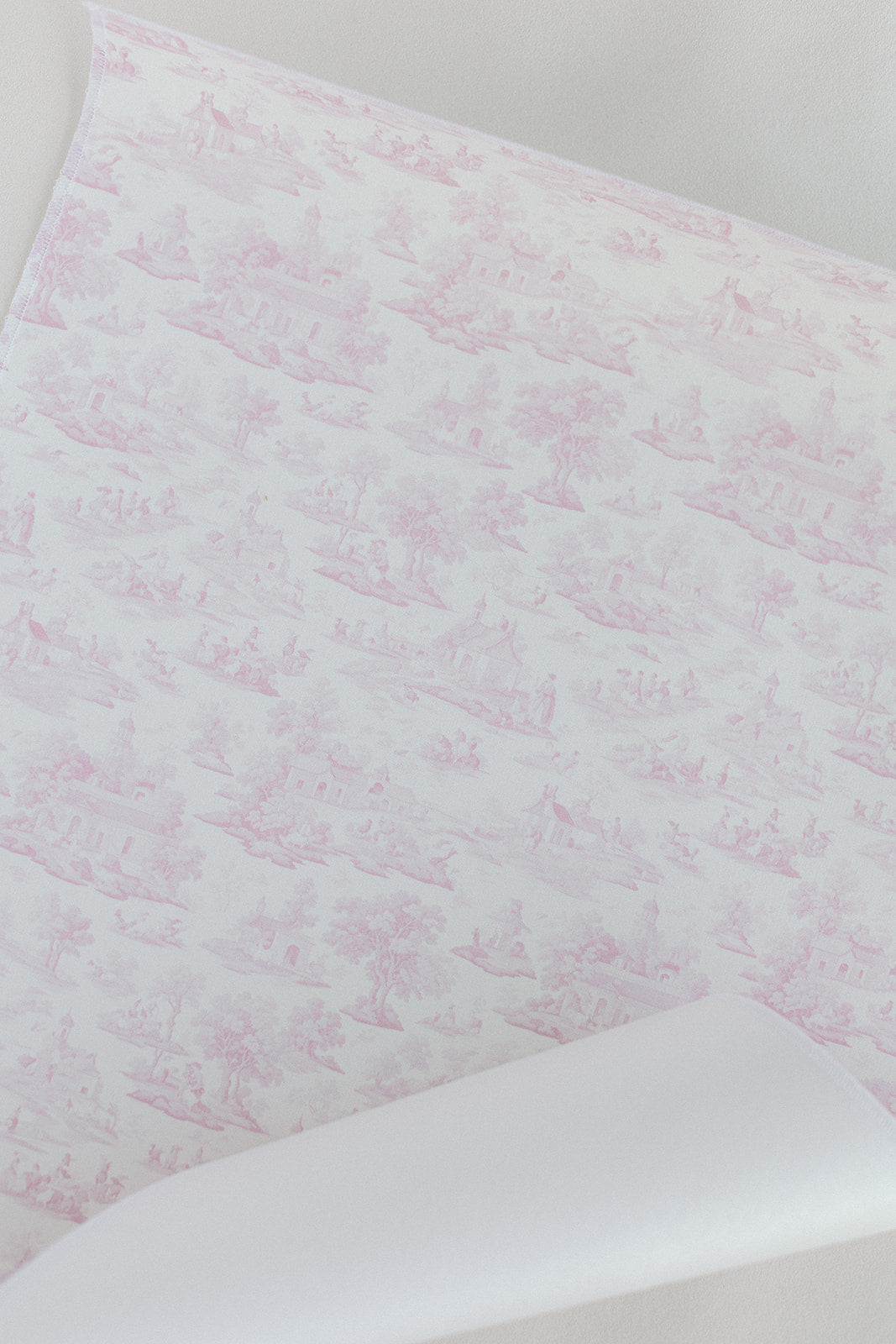 The Blue Vintage Toile Mat!  Double Sided, Rollable Styling Surface.