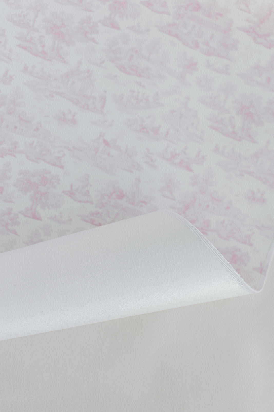 The Blue Vintage Toile Mat!  Double Sided, Rollable Styling Surface.