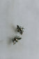 Vintage-Inspired Brass Bee Props – Set of 2