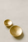Gold Ceramic Dishes Set of 2