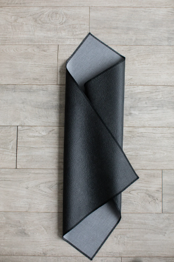 Flat Lay Styling Mat – Double-Sided Photography Backdrop - Blossom Linen Signature Mat -Rollable Flat Lay Background – Olive and Oak