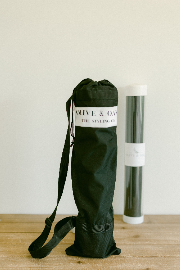 Triple Threat Flat Lay Styling Mat Bundle | Styling Mat, Cover & Travel Bag for Wedding Detail Photography
