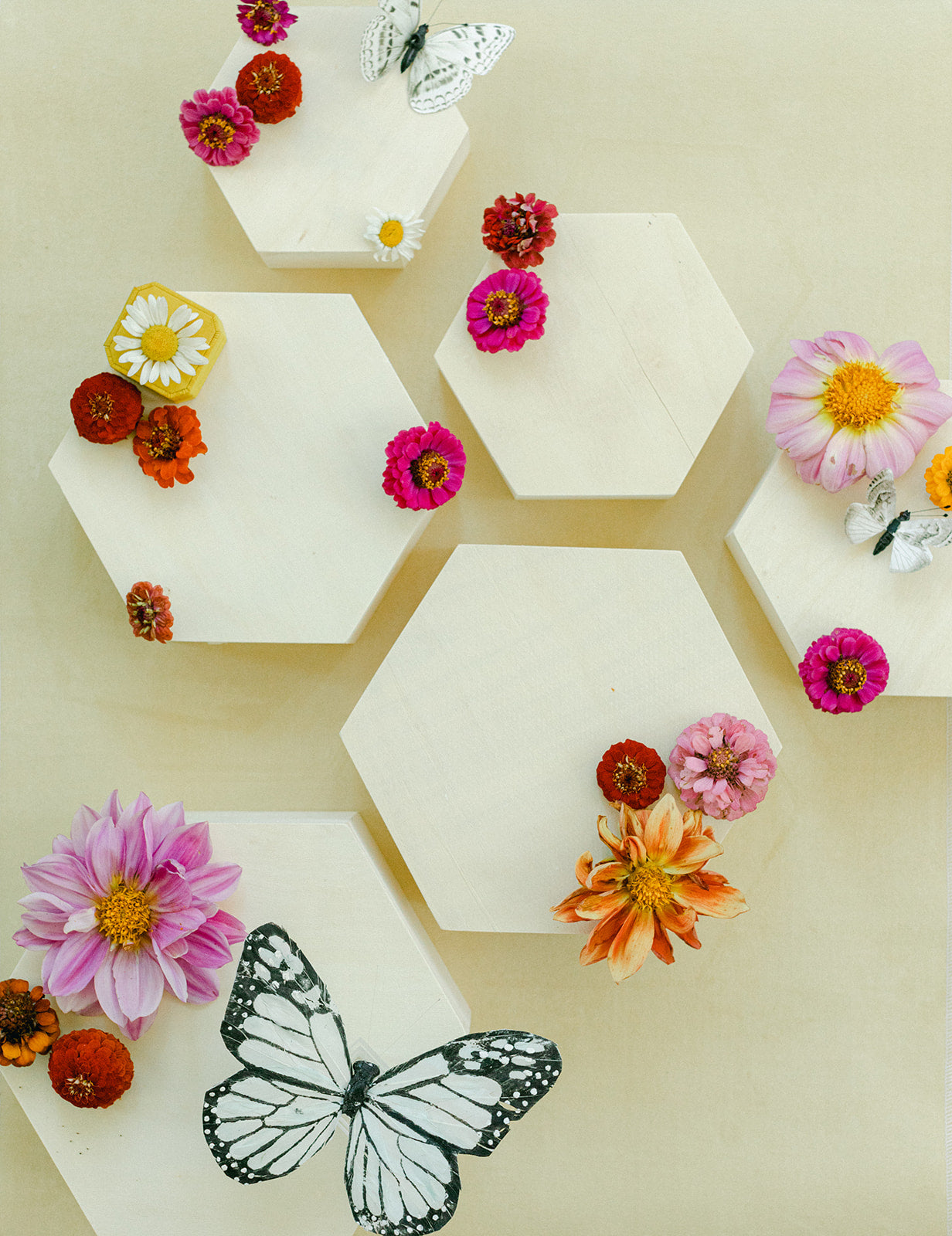 Flat Lay Styling Mat – Double-Sided Photography Backdrop - Honey Suede -Rollable Flat Lay Background – Olive and Oak