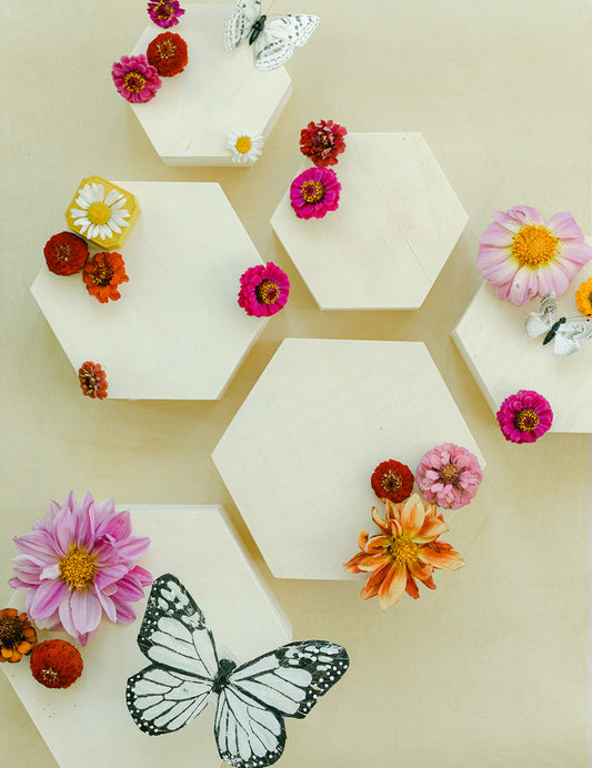 Flat Lay Styling Mat – Double-Sided Photography Backdrop - Honey Suede -Rollable Flat Lay Background – Olive and Oak