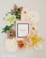 Textured White Linen Rollable Styling Mat -