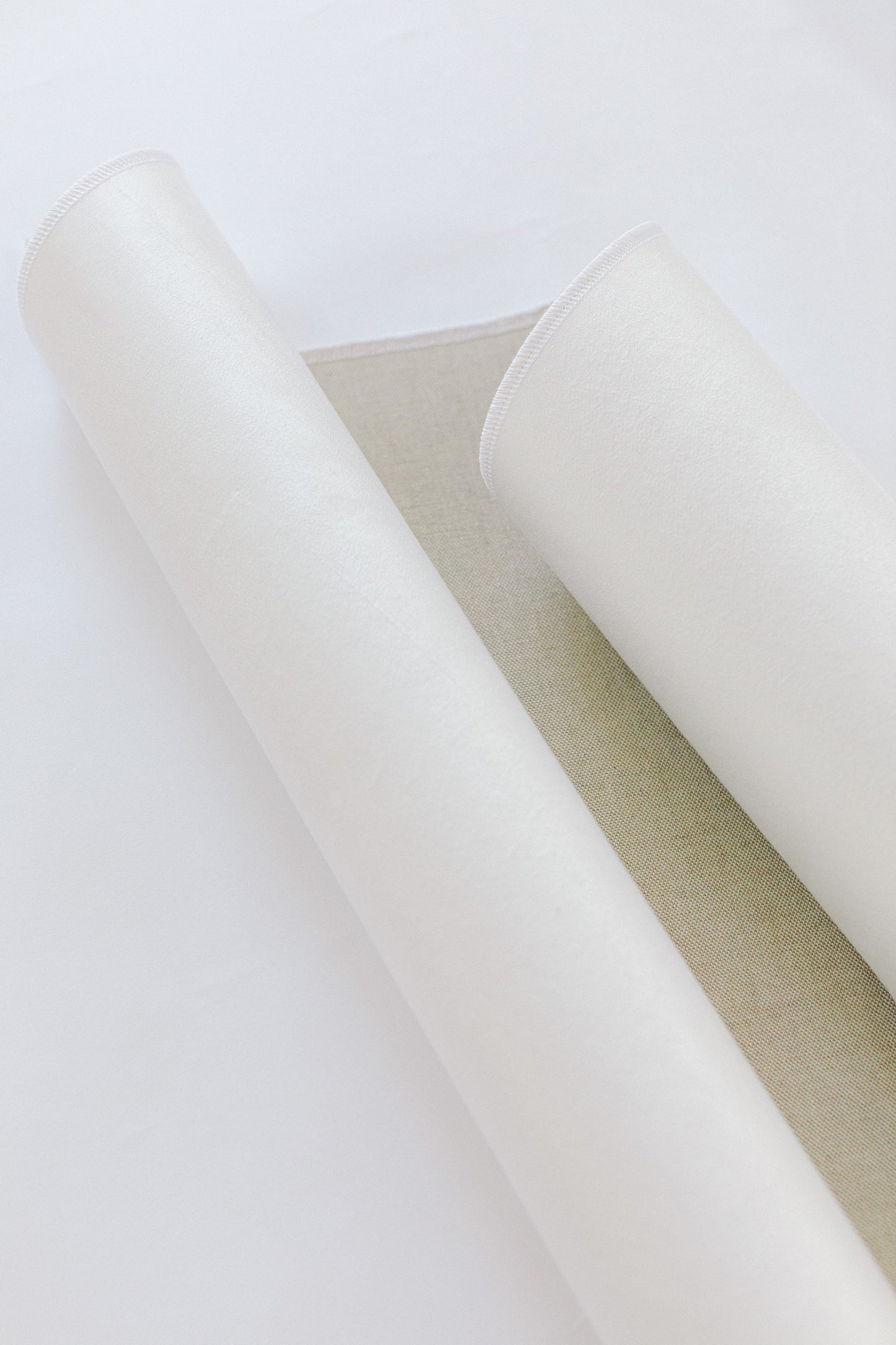 Flat Lay Styling Mat - Arctic White Suede - Rollable Flat Lay Backdrop - Olive and Oak
