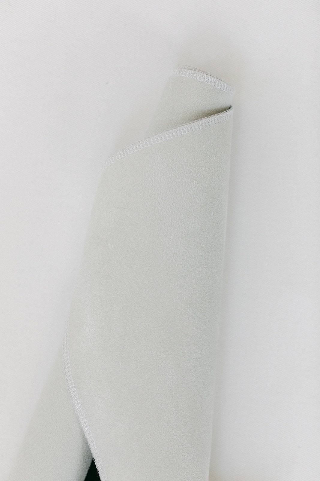 Flat Lay Styling Mat – Double-Sided Photography Backdrop | Silver Suede | Rollable Flat Lay Background | Olive and Oak