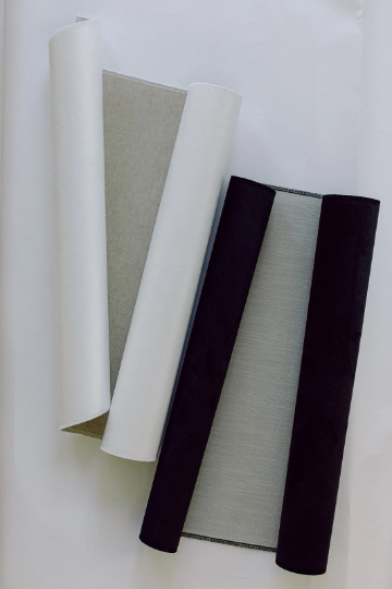 Neutrals 2 in 1 Kit - 2 Styling Mats in 1 Clear Traveling Tube!