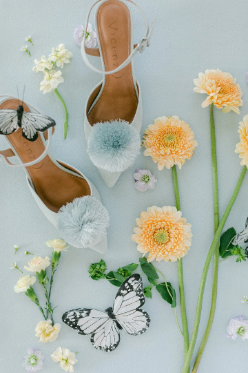 Sky Blue Suede Rollable Styling Mat - Double Sided Rollable Styling  Mat for photographers, stylists, and florists