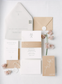 Textured White Linen Rollable Styling Mat -